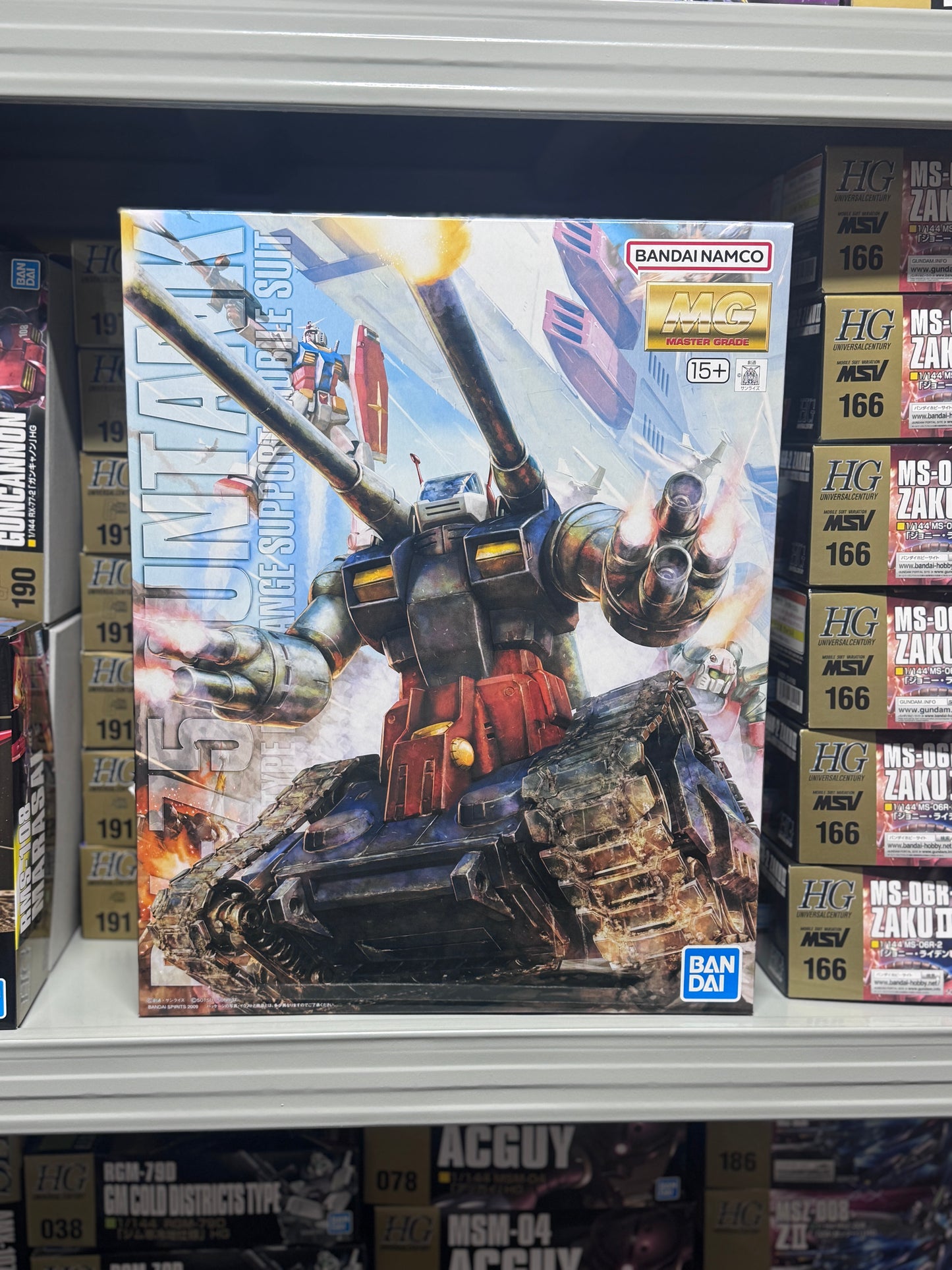 Bandai 1/100 MG GUNTANK 太空坦克 高達模型