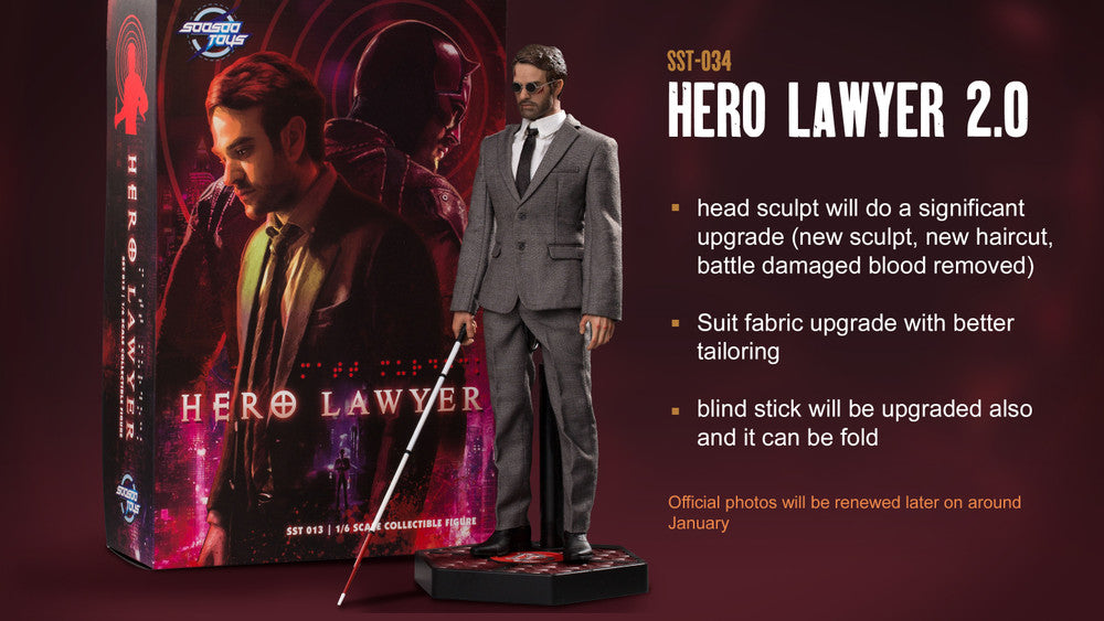 Soosootoys SST034 1/6 Hero Lawyer 2.0 figure