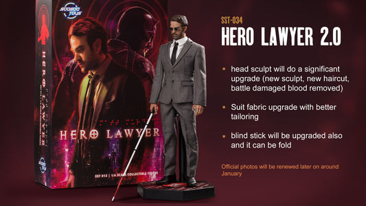 Soosootoys SST034 1/6 Hero Lawyer 2.0 figure