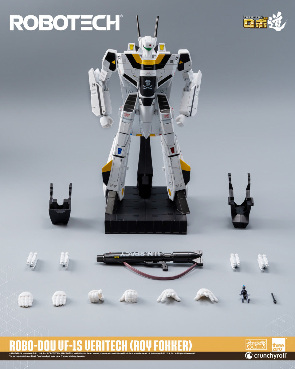 Threezero 3Z0305 超時空要塞 VF‐1S Veritech (Roy Fokker) Macross ROBO-DOU ROBOTECH