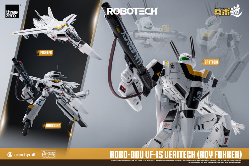 Threezero 3Z0305 超時空要塞 VF‐1S Veritech (Roy Fokker) Macross ROBO-DOU ROBOTECH