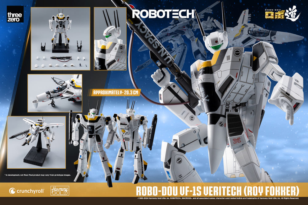 Threezero 3Z0305 超時空要塞 VF‐1S Veritech (Roy Fokker) Macross ROBO-DOU ROBOTECH