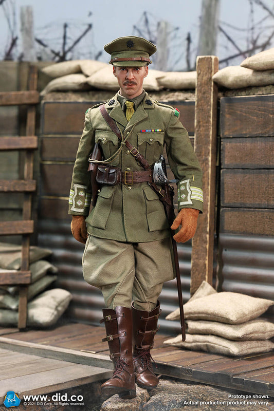 DID B11012 WWI British Officer Colonel Mackenzie 1/6 Figure