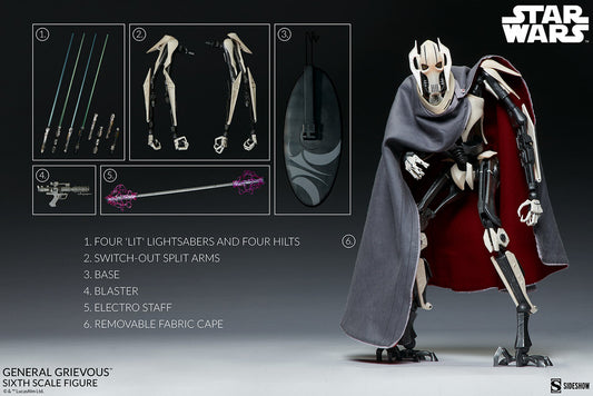 Sideshow Collectibles General Grievous Star Wars: Episode III 1/6 Figure