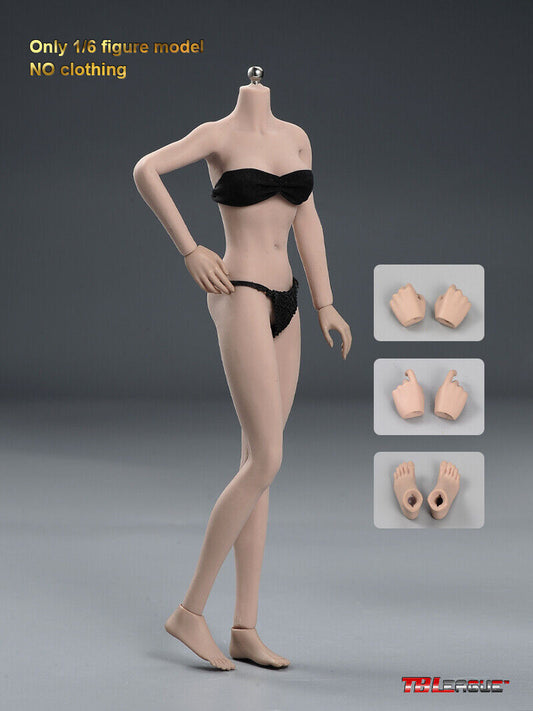 Tbleague S27B 1/6 中胸 包膠女素體 seamless Female body