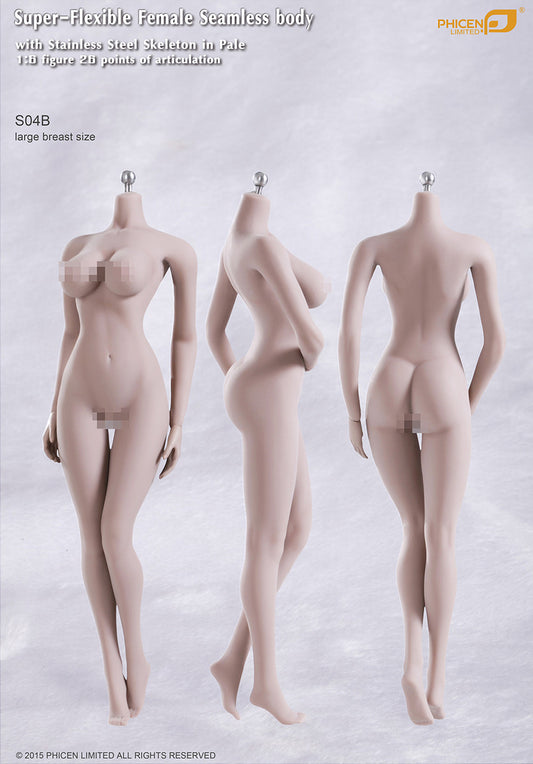 Tbleague S04B 1/6 大胸 包膠女素體 seamless Female body