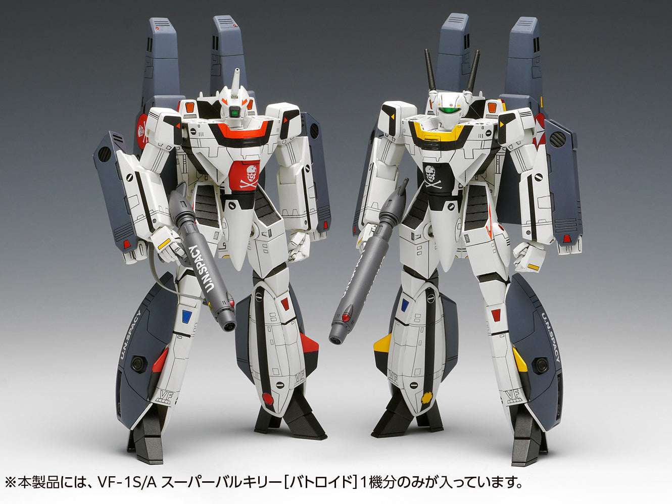 Wave MC068 超時空要塞 Macross 1/100 VF-1S/A Super Valkyrie(Battroid) 模型