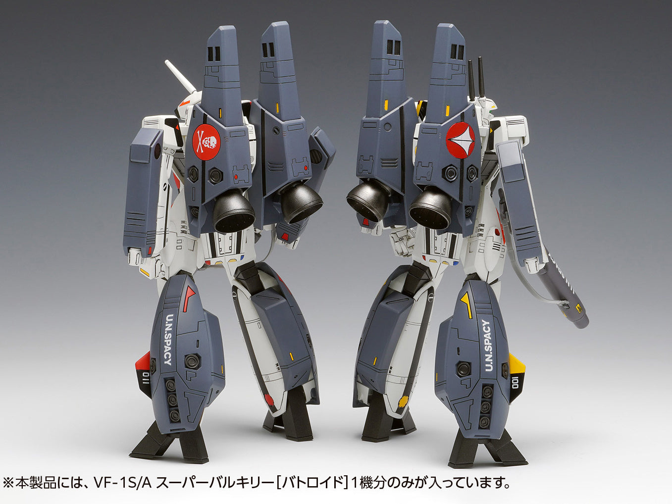 Wave MC068 超時空要塞 Macross 1/100 VF-1S/A Super Valkyrie(Battroid) 模型