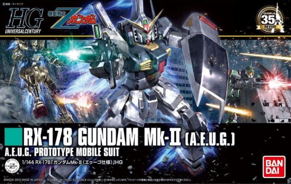 BANDAI 1/144 HGUC 193 Gundam RX-178 高達 MK-II A.E.U.G 奧干版