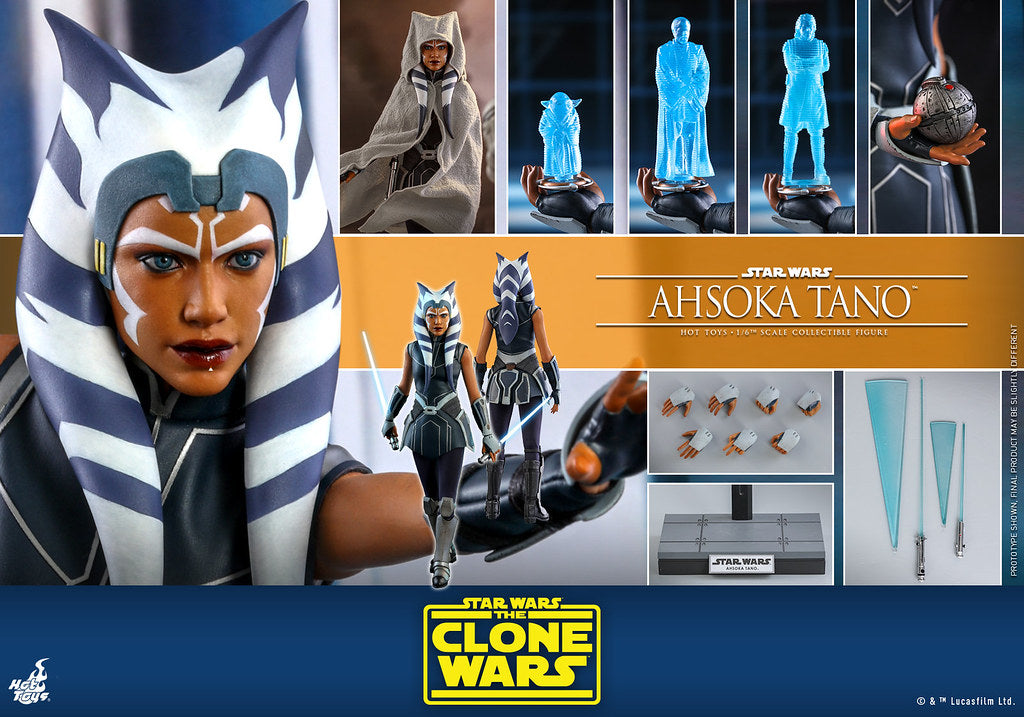 Hot Toys TMS021 Ahsoka Tano Star Wars: The Clone Wars 亞蘇卡譚諾 複製人之戰