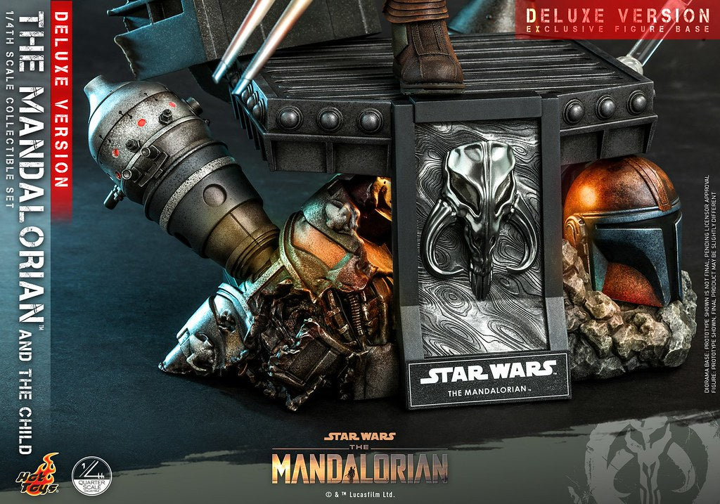 Hot Toys QS017 1/4 The Mandalorian & The Child (Deluxe Version) 曼達洛人 豪華版