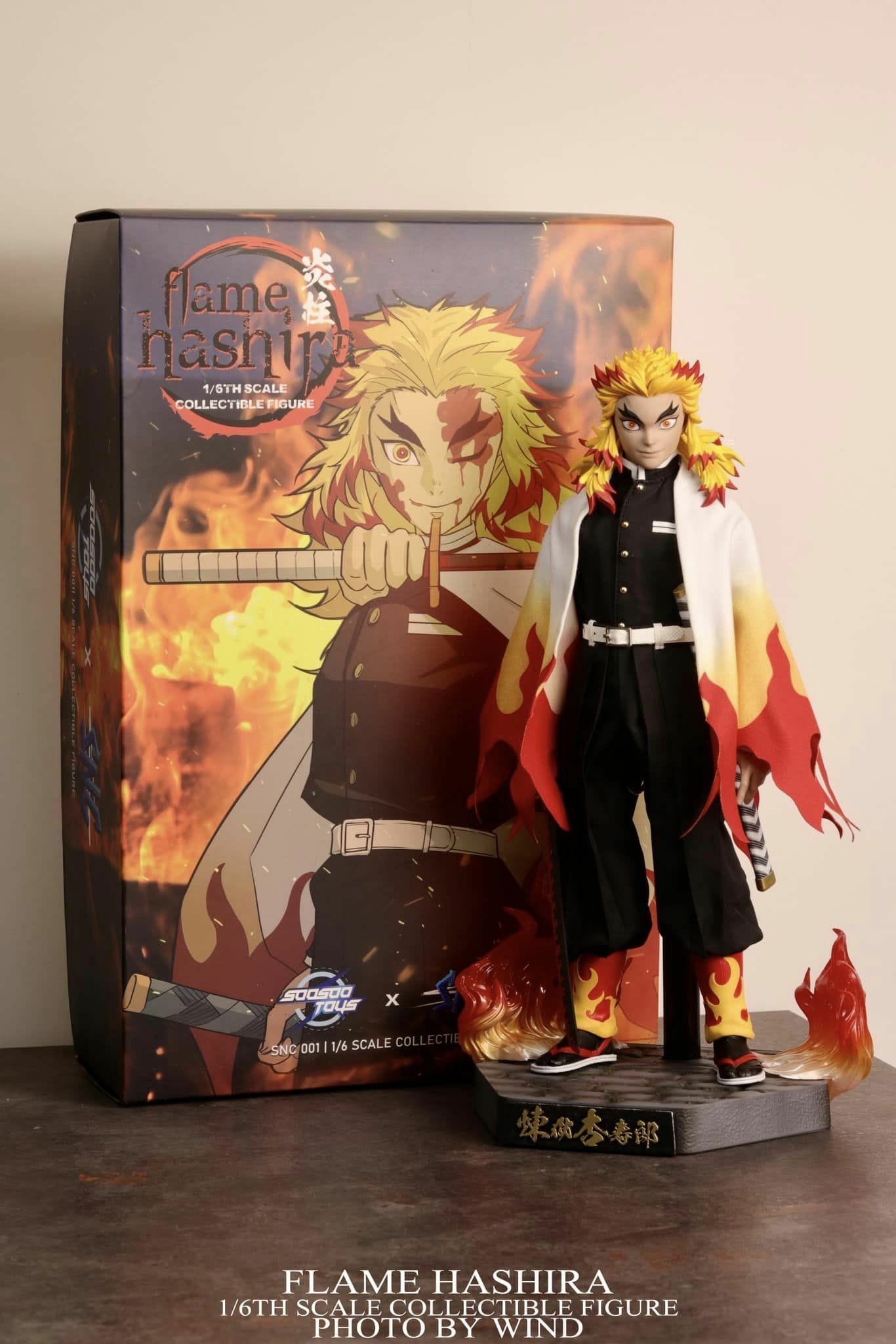 SNC SC-001 FLAME HASHIRA 1/6 Scale Figure