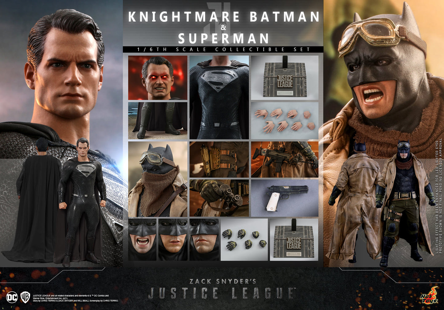 Hot Toys TMS038 Knightmare Batman Superman Zack Snyder's Justice League  蝙蝠俠 超人 薩克薛達之正義聯盟